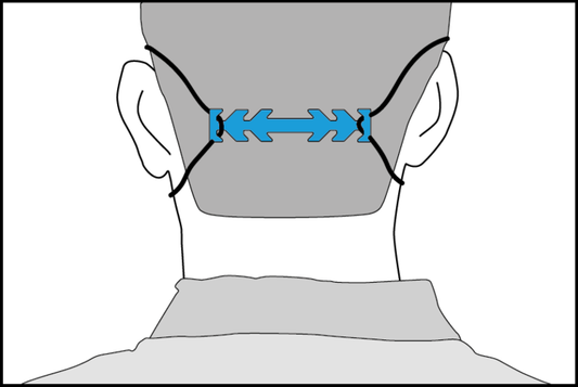 3er Set Ohren-Druckentlaster - XL